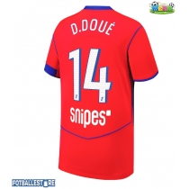 Paris Saint-Germain Desire Doue #14 Tredjedrakt 2025-26 Kortermet